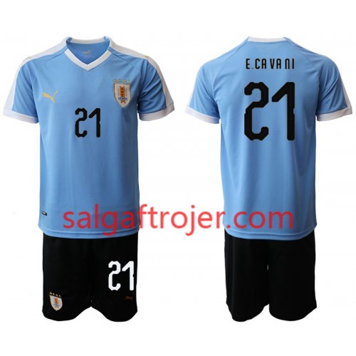 Uruguay Fodboldtrøjer Edinson Cavani 21 Børn Hjemmebanesæt 2019/20 Kort ærmer Uruguay Fodboldtrøjer Edinson Cavani 21 Børn Hjemmebanesæt 2019/20 Kort ærmer